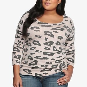 Torrid | Leopard Print Sweater
